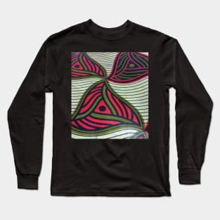 African Print Long Sleeve T-Shirt